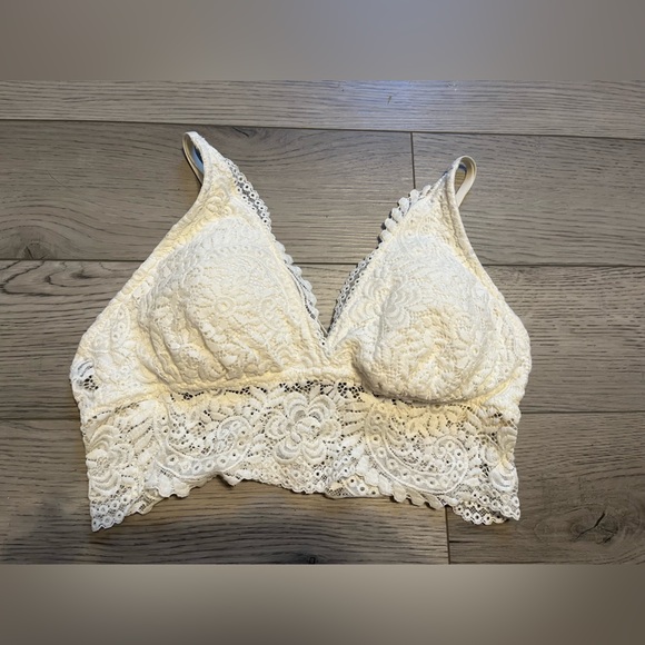 aerie Other - AERIE LONGLINE LACE BRALETTE